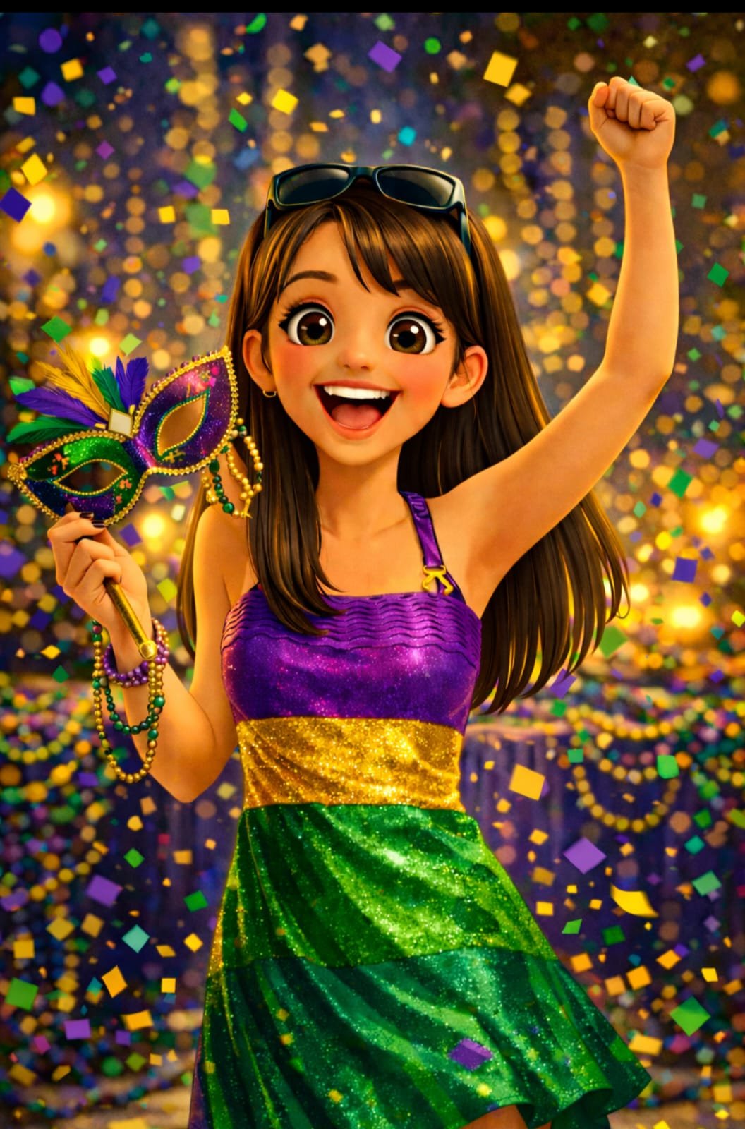 Celebración Mardi Gras